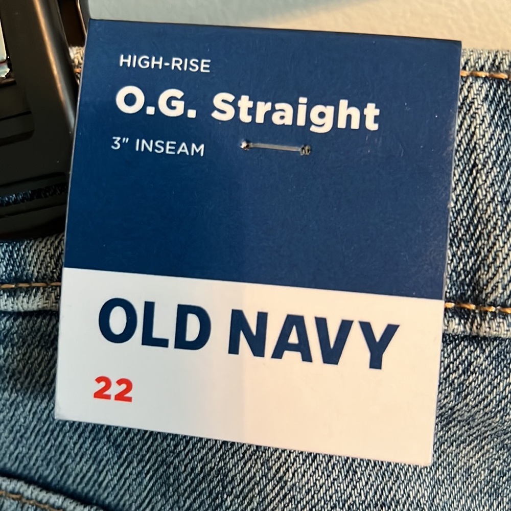 High Rise Jean Shorts - Picture 4 of 4
